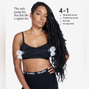 Bodily Do Anything Pumping/ Nursing Bra L